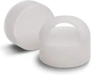 VitaJuwel LOOP - cloud white | Protective Caps for VitaJuwel Crystal Water Bottles (Silicone)