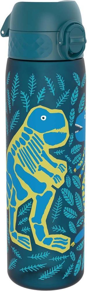 ION8 Water Bottle, 500 ml/18 oz, Leak Proof, Easy to Open, Secure Lock, Dishwasher Safe, BPA Free, Hygienic Flip Cover, Carry Handle, Easy Clean, Odor Free, Carbon Neutral, Deep Teal, Dinosaurs Design ION8 Water Bottle, 500 ml/18 oz, Leak Proof, Easy to Open, Secure Lock, Dishwasher Safe, BPA Free, Hygienic Flip Cover, Carry Handle, Easy Clean, Odor Free, Carbon Neutral, Deep Teal, Dinosaurs Design
