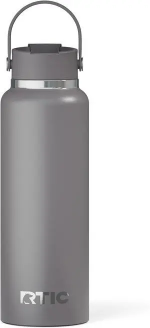 RTIC 40oz Outback Bottle, Insulated, Stainless Steel, Metal, Double Wall Vacuum-Insulation, Ceramic Lined, Leak-Proof Lid, BPA-Free Water Flask for Hiking, Running, Sports, Outdoor, Graphite RTIC 40oz Outback Bottle, Insulated, Stainless Steel, Metal, Double Wall Vacuum-Insulation, Ceramic Lined, Leak-Proof Lid, BPA-Free Water Flask for Hiking, Running, Sports, Outdoor, Graphite