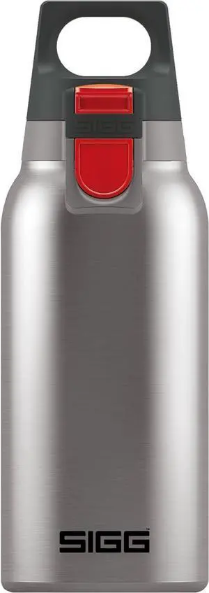 SIGG - Insulated Water Bottle - Thermo Flask Hot & Cold ONE Brushed - with Tea Infuser - Leakproof - BPA Free - 18/8 Stainless Steel - 10 oz