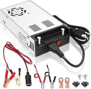 AC to DC Converter 12V Power Supply,Universal SMPS 120V AC to 12V 50A 600W DC Converter Power Supply Transformer Driver Adapter for RV,Pump,LED Strip, LCD Monitor