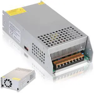 DC 12V 100A 1200W Power Supply Adapter - 110V AC to 12V DC Converter for Motor, Pump, CCTV, Security Camera, Car Stereo, 3D Printer and More