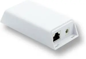 PoE Texas 48v to 24v PoE Converter - Inline PoE Splitter with 24 Volt 25 Watt PoE or DC - Converts IEEE 802.3at PoE+ to 24V Passive PoE or 24V DC Output with Gigabit Data for Ubiquiti and Mikrotik