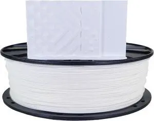 3D-Fuel 3D Filament High Temp Tough Pro PLA+ Snow White, 1.75mm, 1 kg +/- 0.02mm Tolerance, Made in USA, Easy to Print and Works with Most 3D Printer Brands