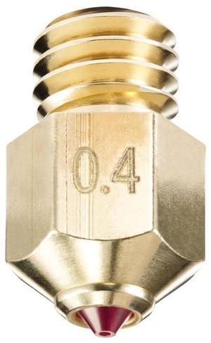 Ruby Nozzles for 3D Printers MK8 E3D Prusa Ender3 (MK8, 0.4mm)