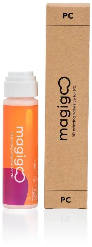 MPC2018 3D Printer Adhesive Glue for Polycarbonate Filament - Long-Lasting and Reduces Warping on Flex Plate, Glass, PEI, Buildtak, Kapton - 3D Printing Accessories, Tools or Supplies (50ml)