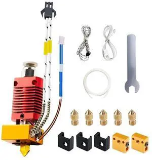 3D Printer Hotend kit, Upgrade Ender 3 Hotend 24V 40W, CR10 J-Head Hot End Compatible for Ender-3/ V2/ Pro/max, Ender 5, CR-10/CR10S,
