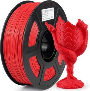 ASA Filament 1.75mm, UV/Heat Resistant/Weather Resistant ASA 3D Printer Filament, Perfect for Printing Outdoor Functional Parts, Red Filament 1kg(2.2lbs) Spool