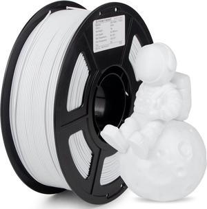 ASA Filament 1.75mm, UV/Heat Resistant/Weather Resistant ASA 3D Printer Filament, Perfect for Printing Outdoor Functional Parts, White Filament 1kg(2.2lbs) Spool