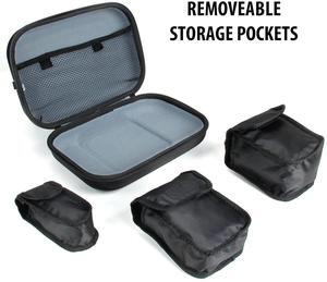 Craft Case for Create , Soyan 3D Printing Pen , Samto 3D , 7TECH 3D , Scribbler 3D and Other 3D Printing Pens by USA GEAR with Storage for Plastic Filament , Power Cables and More