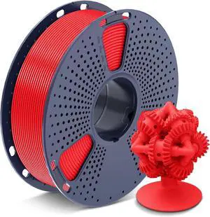 SUNLU ASA Filament 1.75mm, UV/Rain/Heat Resistant Tough 3D Printer Filament, Great for Printing Outdoor Functional Mechanical Parts, 1kg Spool (2.2lbs), Red