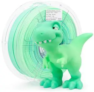 iSANMATE PLA+ 3D Printer Filament, 1.75mm Gradient Multicolors Filament, Color Change Rainbow Filament, Green, Blue, 1KG