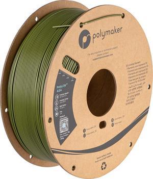 Polymaker ASA Filament 1.75mm Army Green, 1kg ASA 3D Printer Filament, Heat & Weather Resistant - ASA 3D Filament Perfect for Printing Outdoor Functional Parts, Dimensional Accuracy +/- 0.03mm