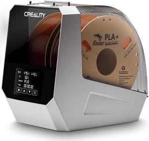 2024 Official Space Pi Filament Dryer Plus, 2 Rolls 3D Printer Filament Dry Box with 360° PTC Fast Heating, 4'' LCD Touch Screen, Filament dehydrator Fits 1.75/2.85mm PLA PETG ABS Filament