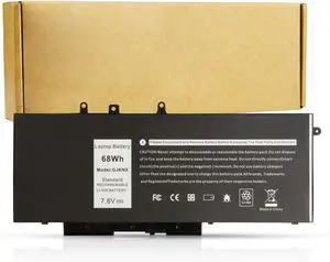 Futurebatt 68Wh GJKNX Battery Replacement for Dell Latitude 5480 5580 5280 5288 5488 5490 E5280 E5288 E5480 E5580 Series.p/n:Battery GJKNX, GD1JP, 0GD1JP, DY9NT, 0DY9NT, 5YHR4, 451-BBZG