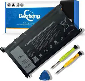 Dentsing 42Wh YRDD6 Laptop Battery for Dell Inspiron 7586 5482 5485 5491 5591 3310 2-in-1 5593 5591 5480 3493 3582 3583 3584 3593 3793 5493 5585 5590 5594 5598 Vostro 3491 54815490 5581 5590 VM732