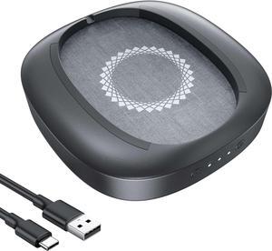 MEKASS Ultra-Silent Mouse Mover, Mouse Jiggler with Adjustable Interval Timer, Mouse Jiggers Device with ON/Off Switch, Driver-Free Mouse Shaker for Keeping The PC Active (Space Gray)