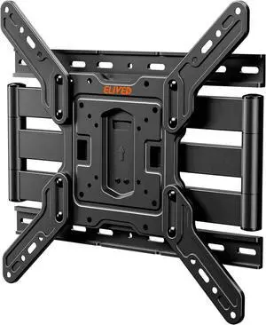 Ultra Slim TV Wall Mount for Most 26-60 Inch tvs Low Profile TV Mount Full Moiton Wall Mount Bracket Swivel and Tilt Max VESA 400x400mm Holds up to 88 lbs. Fits 16 Wood Studs YD3033