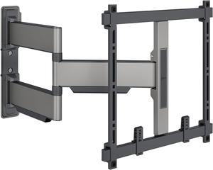 Vogel's TVM 5445 Full-Motion Ultra-Thin TV Wall Bracket for 32-65 inch TVs, Max. 77 lbs, Swivels up to 180°, Full-Motion TV Mount max. VESA 400x400, Universally Compatible
