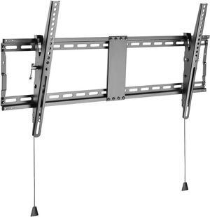 Monoprice Commercial Tilt TV Wall Mount Bracket Extra Wide for 43" to 90" TVs up to 154lbs, Max VESA 800x400, Fits Curved Screens
