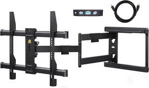 FORGING MOUNT Long Arm TV Mount for Most 37-75 Inch TVs, 30 Inch Long Extension Arm Corner TV Wall Mount, Full Motion Wall Mount Swivel, Tilt, Articulating Bracket Max VESA 600x400mm up to 99lbs