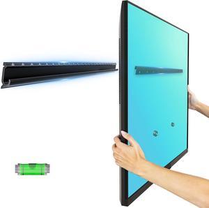 Studless TV Wall Mount for 32-75 inch TVs, No Drill Drywall TV Bracket Holds up to 150 lbs, Bubble Level Included, Low Profile, No Stud, Easy to Install for Bedroom Living Room