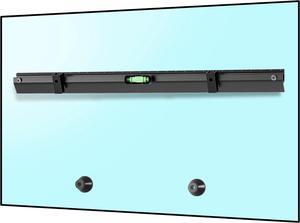 No Stud TV Wall Mount Bracket for 32-75 inch TVs, Sturdy No Drill Drywall TV Mount Up to 150 Lbs, Slim Low Profile Studless TVs Wall Mount with Max Vesa 600x400mm - Easy Install with Bubble Level