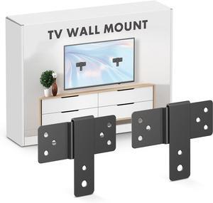 Wall Mount TV Bracket,No Stud TV Wall Mount,No Drill TV Brackets for Wall Mount,Easy Install Fits 19-100 inch TVs,Include Hardware,Suitable for Most LED LCD Flat Screen TVs & Monitors(TV Wall Mount)