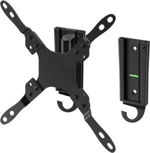 PUTORSEN RV TV Mount for 13-43 inch TVs and up to 44 lbs, Quick Release RV TV Wall Mount with Dual Wall Plates, Low Profile Detachable TV Bracket Indoor Camper Trailer Motorhome, VESA 75/100/200 mm
