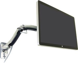 Ergotron  MX Single Monitor Arm, VESA Wall Mount  for Monitors Up to 42 Inches, 14 to 30 lbs  Polished Aluminum