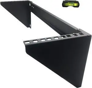 JINGCHENGMEI 3U 125 lb Weight Capacity Heavy Duty 19 Inches Steel Vertical Patch Panel Mounting Bracket for Networking Equipment (1)