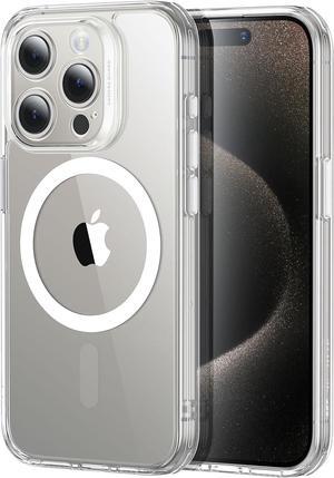 ESR for iPhone 15 Pro Case, Translucent Matte Case, Compatible with MagSafe, Military-Grade Protection, Classic Series, Clear