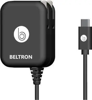 BELTRON Turbo Fast Type-C USB Wall Charger 5V / 3 AMP 45W with Built-in Cable, Compatible with iPhone 17/iPhone 16 Series, Galaxy S24/S25/S26 Series, Z Flip7, Z Fold7 & All Type C Devices BELTRON Turbo Fast Type-C USB Wall Charger 5V / 3 AMP 45W with Built-in Cable, Compatible with iPhone 17/iPhone 16 Series, Galaxy S24/S25/S26 Series, Z Flip7, Z Fold7 & All Type C Devices
