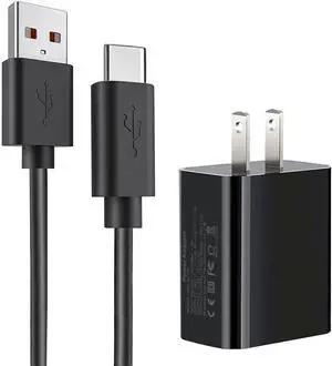 USB C Fast Charger for New Jitterbug Flip 2 and New Jitterbug Lively Smart 3, TCL Flip Pro, Sonim XP3 Plus XP8 Phone Charging Cable Cord (5Ft)