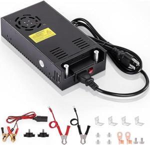 DC 12V 30A 360W Power Supply Switch 110V/220 AC to 12V DC Converter PSU SMPS Adapter Adjustable Universal Transformer for RV, Radio/Car Stereos, LED Strip, CCTV, Computer Project, 3D Printer