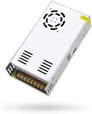 SHNITPWR 24V DC Power Supply 15A 360W AC/DC Adapter, 24 Volt 15 Amp Switching Power Converter Transformer LED Driver 110V / 220V AC in for LED Light Strip 3D Printer CCTV Security System LCD Monitor