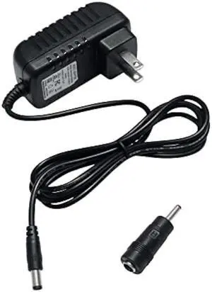 DCHAV 12V 2A Power Supply AC to DC Adapter 100-240V 50-60Hz Power Cord 5.5mm x 2.5mm 3.5mm x 1.35mm Wall Plug Transformer Replacement 4ft Output 12 Volt 2 Amp 24W for CCTV Camera LED Light Router
