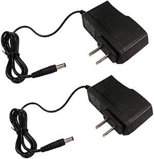 2PCS 3V 1Amp Power Adapter Supply 100-240 AC to DC 3Volt 1000mA 0.8A 450mA 2.5mm X 5.5mm TIP Transformer Adapter for LED Lights Tabletop Fountain, Replacement 2AA's in Small Devices