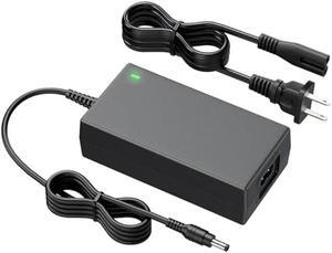 12V 5A Sceptre Monitor Power Cord, AC Adapter for Sceptre EC Series 35 32 30 27 24 22 20 19 15 E205W E225W E248W E275W C325W-1920R Screen LED-Lit Monitor Power Cable Charger