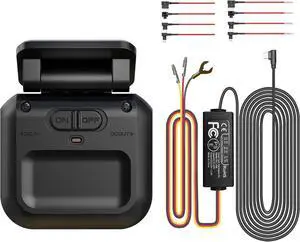Type-C Hardwire Kit with Radar Detection, Suitable for HUPEJOS Dash Cam V7/V7PLUS/V8PLUS/V8Pro,12V-24V to 5V/2.5A, with Low Voltage Protection, 24-Hour Radar Detection Parking Monitoring