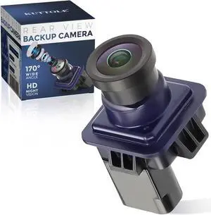 F150 Backup Camera Rear View Parking Assist Camera 170° HD Night Vision Compatible with Ford F150 2010-2014 Mustang 2015-2020 Lincoln MKC 2015-2019 EL3T-19G490-AA EL3Z-19G490-D BL3Z-19G490-B