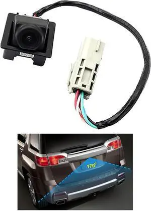 FZJDSD 95407397 Rear View Parking Aid Backup Camera Compatible with Chevrolet Cruze Equinox 2010-2017 Compatible with GMC Terrain 2010-2017 Replace 22913698 22913698, GM1960105, 15926123, 20903513