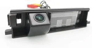 CCD Color Car Rear View Reverse Parking Camera Compatible with Toyota RAV4 RAV-4 Version-B Horizontal Hole
