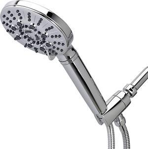 Sprite HKE-CM Biarritz 7-Setting Hand Held Filtered Shower Handle, Chrome