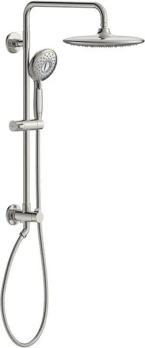 American Standard 1029072950 Spectra Versa 24-Inch 4-Function Retrofit Shower System with Rain Showerhead, 1.8 GPM, Brushed Nickel