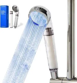 BODYLUV - Puresome Shower Head (Ver.1), Strong Water Pressure Water Saving Vitamin Filter For Bathroom (Handheld Shower Head ONLY, Vita Milk Filter NOT INCLUDED)