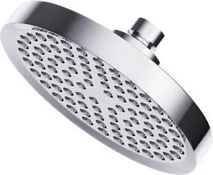 Shower Head High Pressure Rain 6 Inch Round Chrome