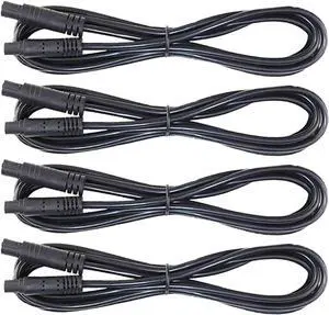 4 PCS Rock Light Extension Wire,4 Pin LED Extension Cable,Neon Accent Kits RGB LED Light Extension Cable for Trucks Motorcycle Car ATV Strip Rock Lights (4 PCS 78 Inch)