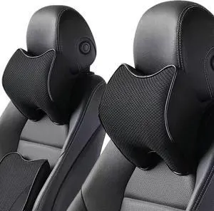 Car Neck Support Pillow,Car Neck Pillow for Relieving Neck Fatigue 100% Soft Memory Foam,Ergonomic Design