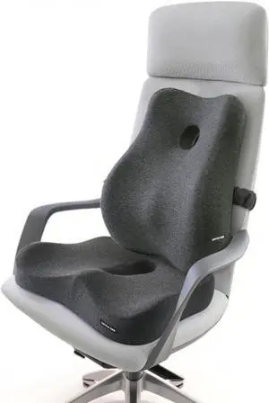 Coccyx Seat Cushion, Sciatica Pain Relief Tailbone Cushion for Office Chair, Car Seat, and Home Seat, Office Chair Cushions for Back and Butt(Dark Grey)